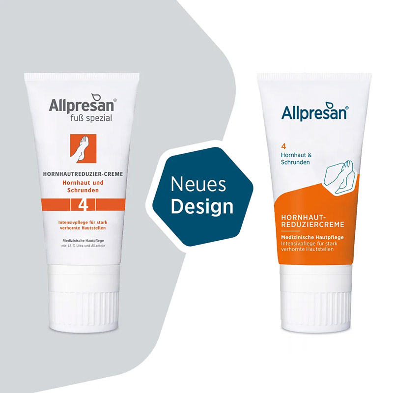 Allpresan Fuß spezial Nummer 4 HORNHAUT-REDUZIER-CREME 40 ml Creme