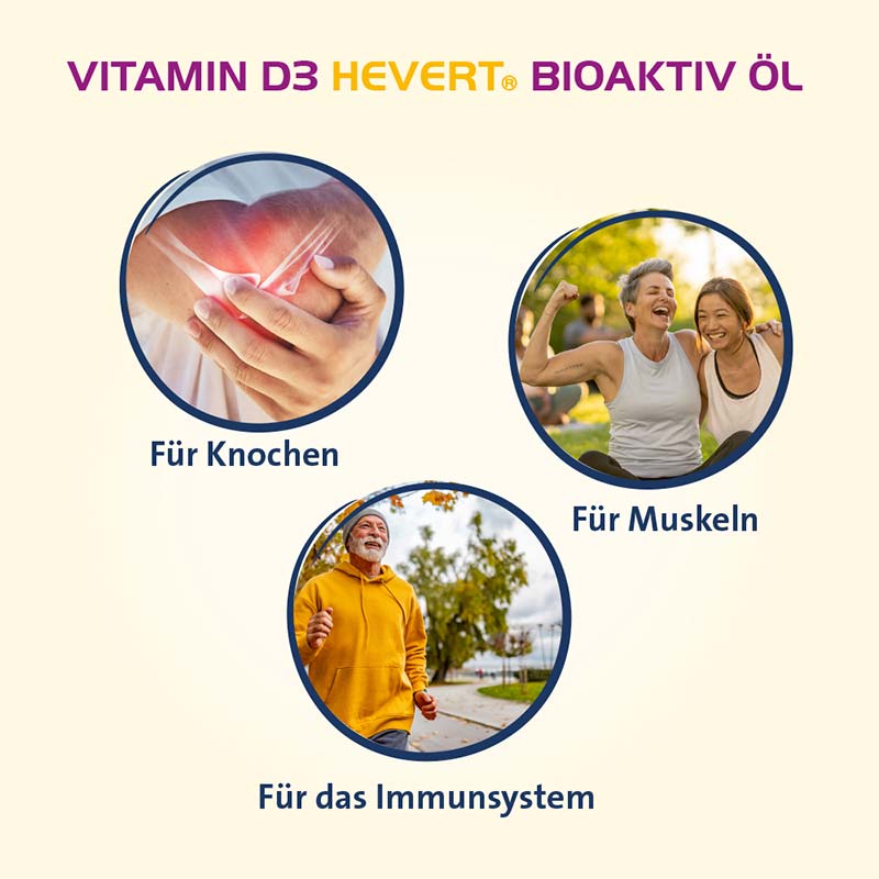 VITAMIN D3 HEVERT BIOAKTIV ÖL 20 ml Öl
