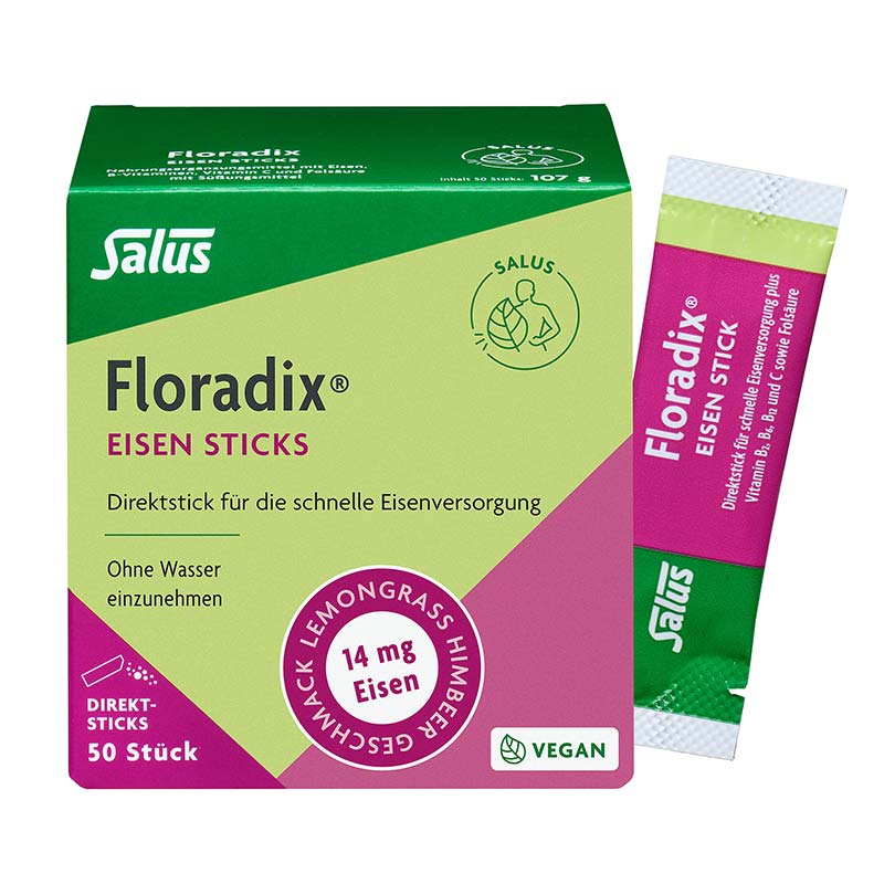 Salus Floradix EISEN STICKS  50 St Pulver