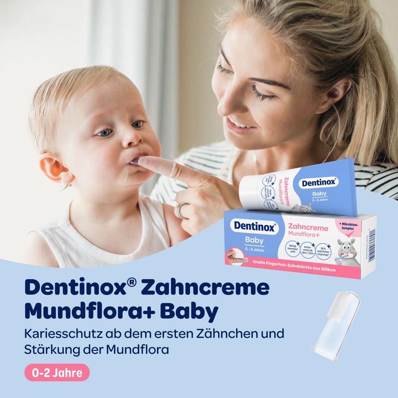 Dentinox Zahncreme Mundflora+ Baby 30 ml Zahncreme