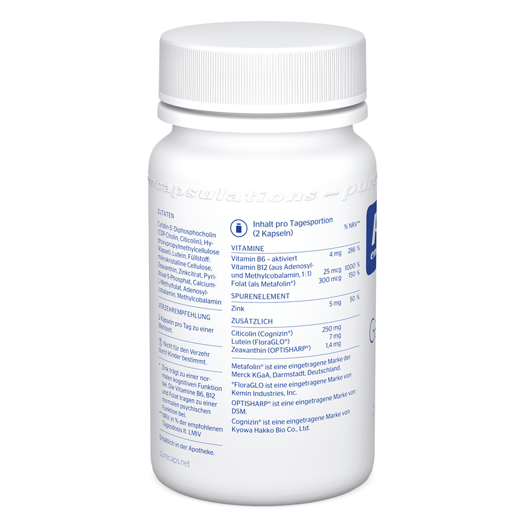 pure encapsulations Gedächtnis Formel 60 St Kapseln