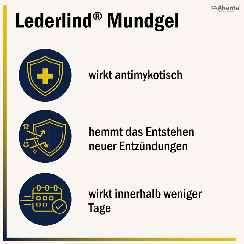 Lederlind Mundgel 25 g Gel