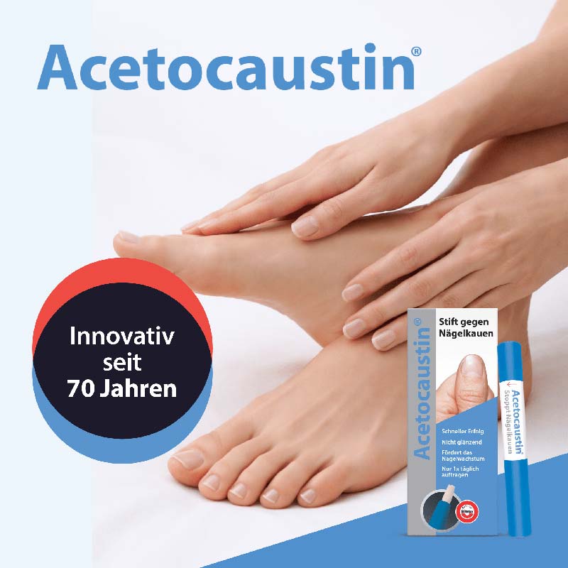 Acetocaustin Stift gegen Nagelkauen  3 ml Stifte