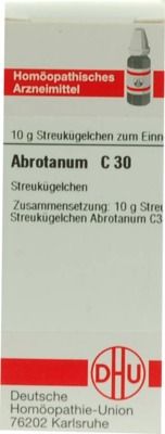 ABROTANUM C 30 Globuli 10 g Globuli