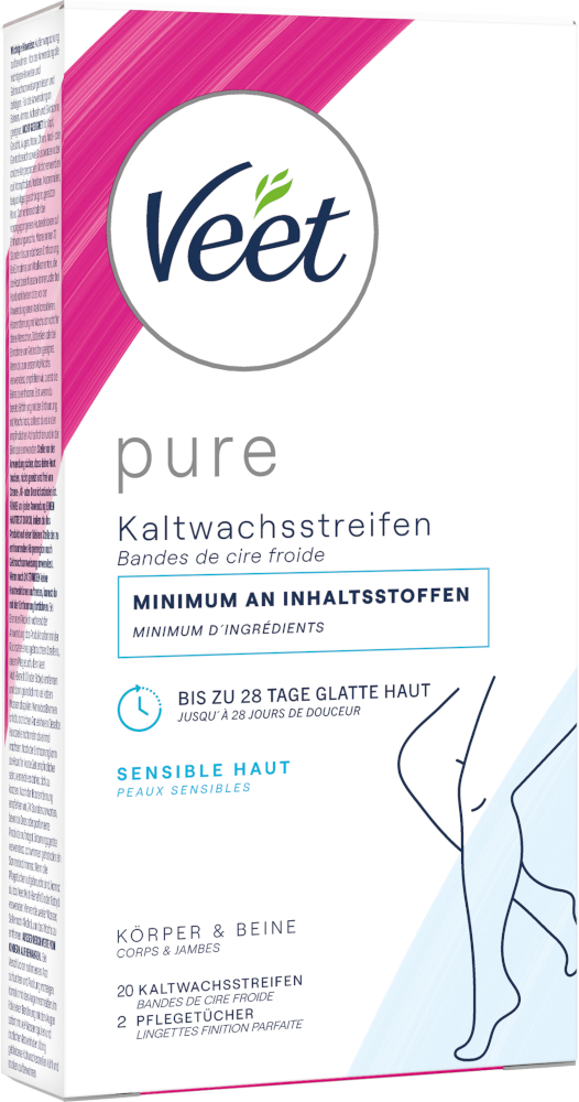 VEET Enthaarungsstreifen sensitive 10X2 St Streifen