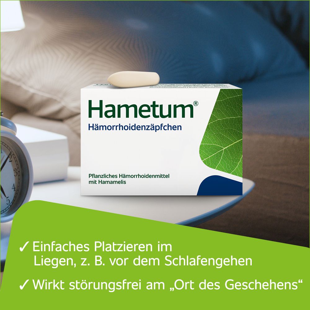 Hametum Hämorrhoidenzäpfchen 25 St Suppositorien