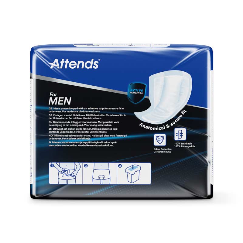 Attends For MEN 4 Box 12X14 St