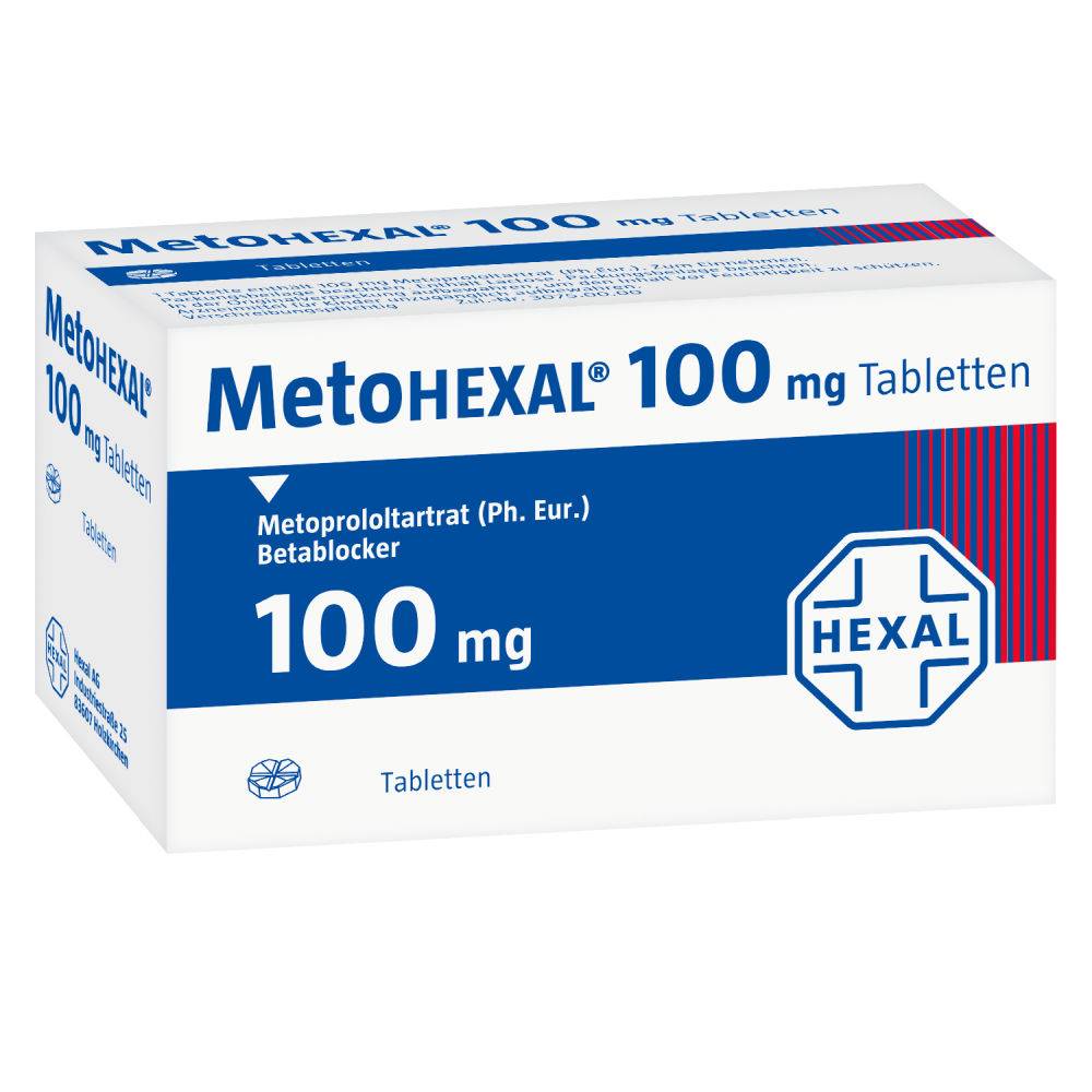 MetoHEXAL 100mg 100 St Tabletten