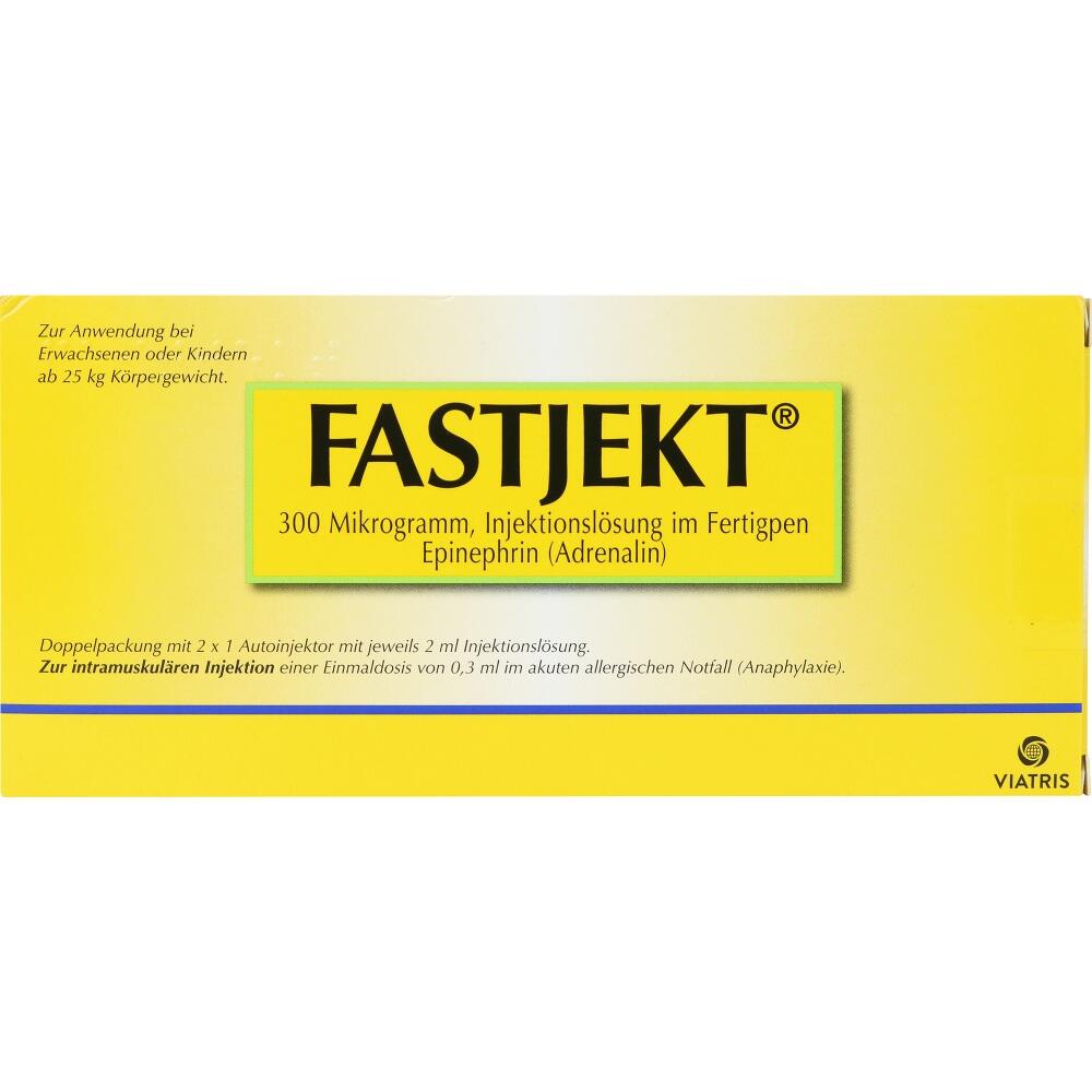 FASTJEKT Autoinjektor Inj.-Lsg.in einem Fertigpen 2 St Injektionslösung in einem Fertigpen