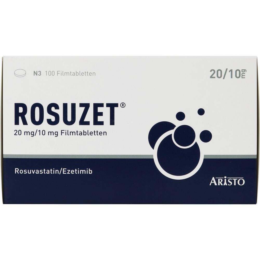 ROSUZET 20 mg/10 mg 100 St Filmtabletten