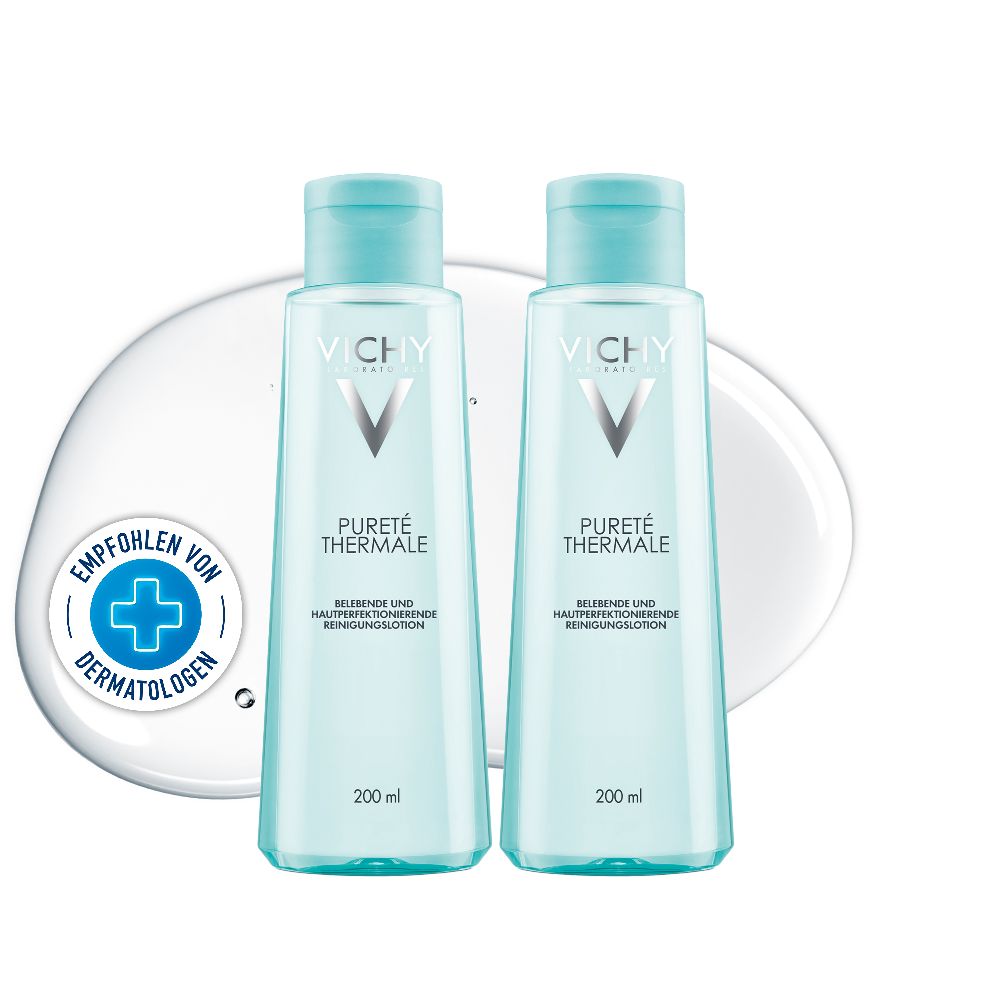 VICHY PURETÉ THERMALE Reinigungslotion- Doppelpack  2X200 ml Lotion