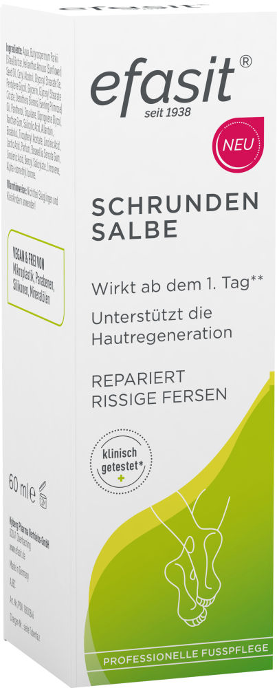efasit SCHRUNDEN SALBE 60 ml Salbe