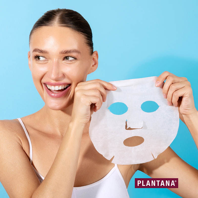 PLANTANA Gesichtstuchmaske Hydro Vital 1 St Gesichtsmaske