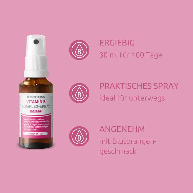 DR. THEISS VITAMIN B KOMPLEX-SPRAY 30 ml Spray