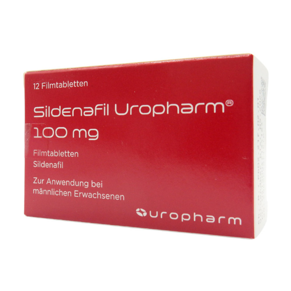 Sildenafil Uropharm 100mg 12 St Filmtabletten
