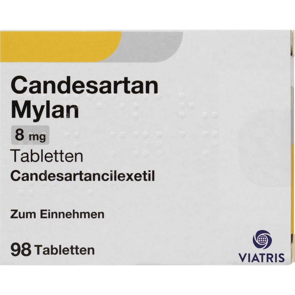 Candesartan Mylan 8mg 98 St Tabletten