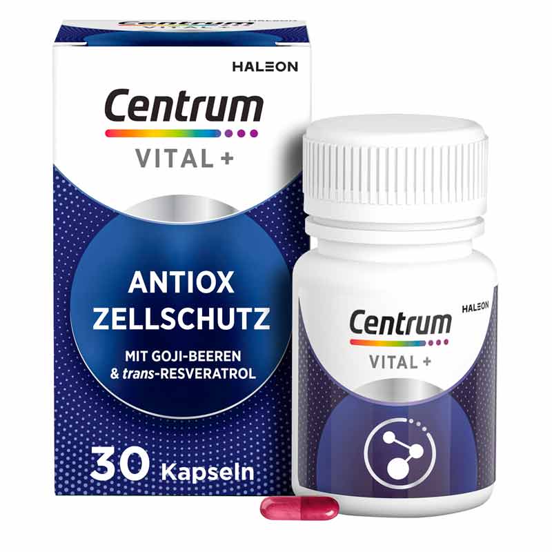 Centrum  VITAL + ANTIOX ZELLSCHUTZ 30 St Kapseln