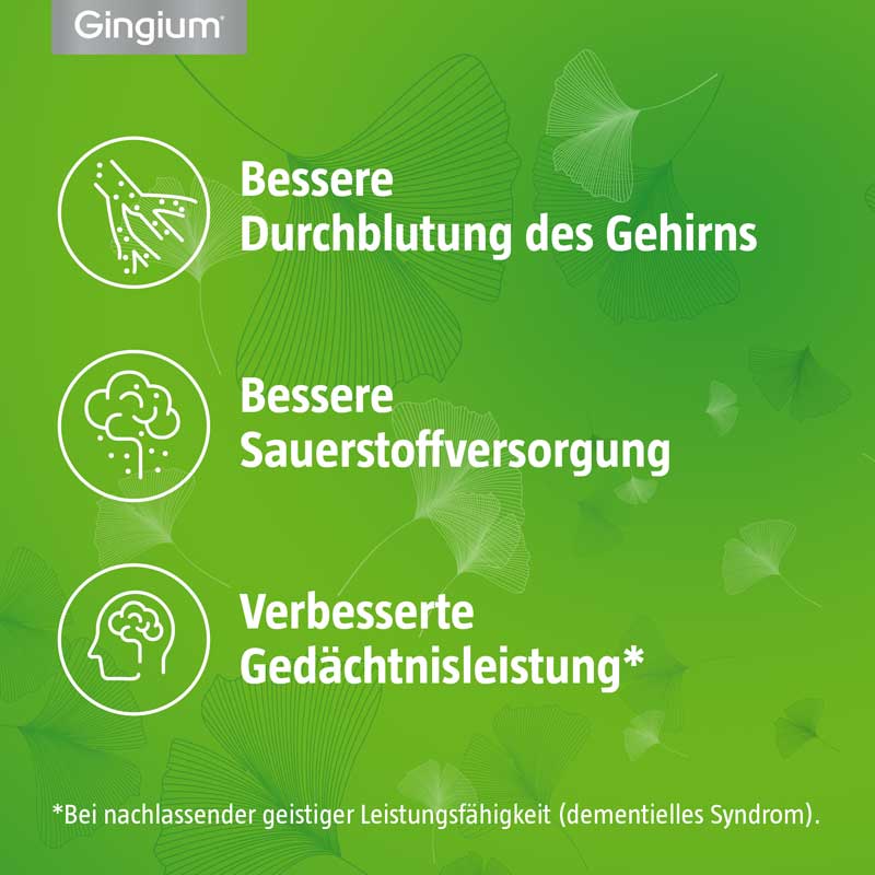 Gingium 240 mg  80 St Filmtabletten