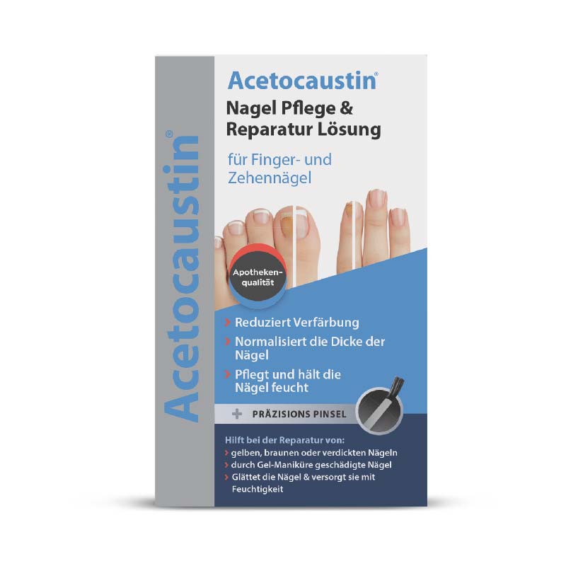 Acetocaustin Nagel Pflege & Reparatur Lösung 9 ml Lösung