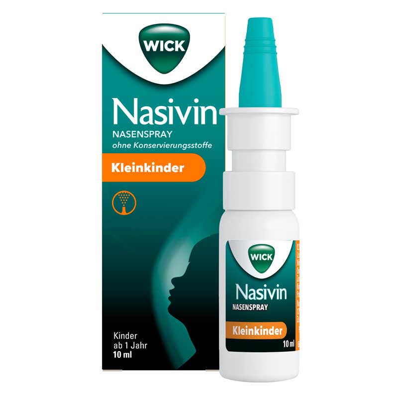 WICK NASIVIN NASENSPRAY Kleinkinder Ohne Konservierungsstoffe 10 ml Nasenspray