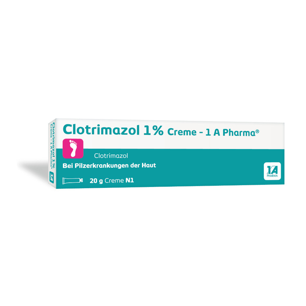 Clotrimazol 1% Creme-1 A Pharma 20 g Creme