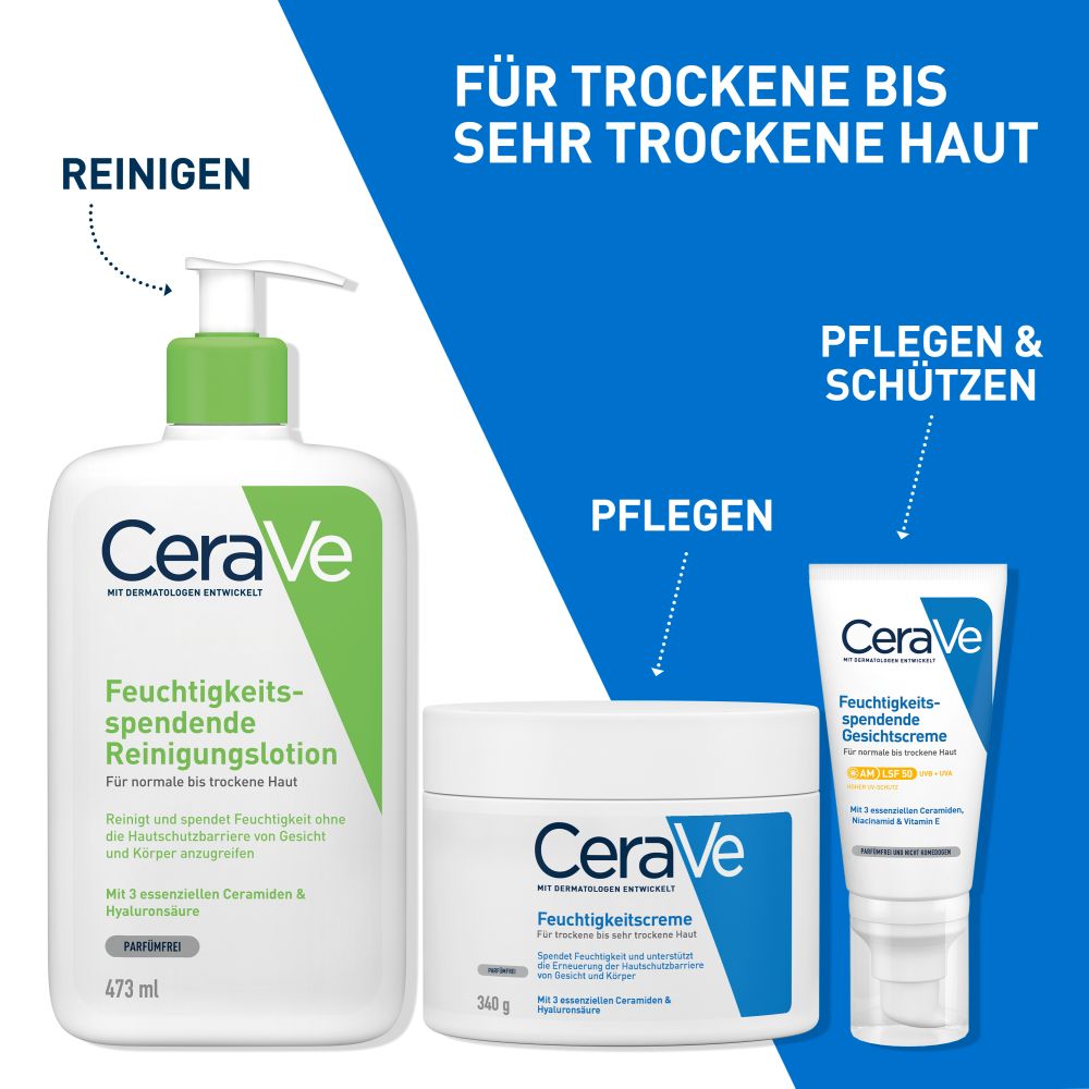 CeraVe Feuchtigkeitscreme 340 g Creme