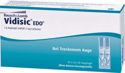 Vidisic EDO Augengel 30X0.6 ml Augengel