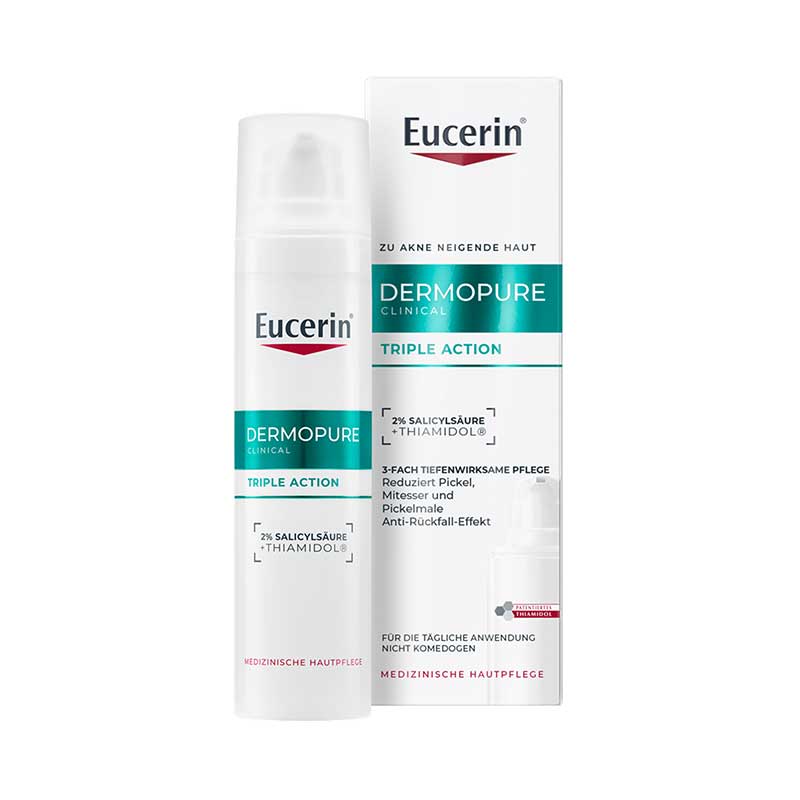 Eucerin DERMOPURE CLINICAL TRIPLE ACTION +20% sparen* 40 ml Creme