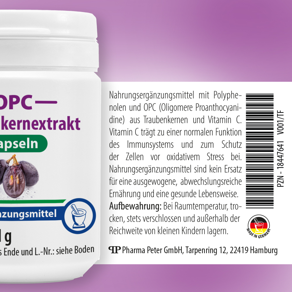 OPC Traubenkernextrakt 60 St Kapseln