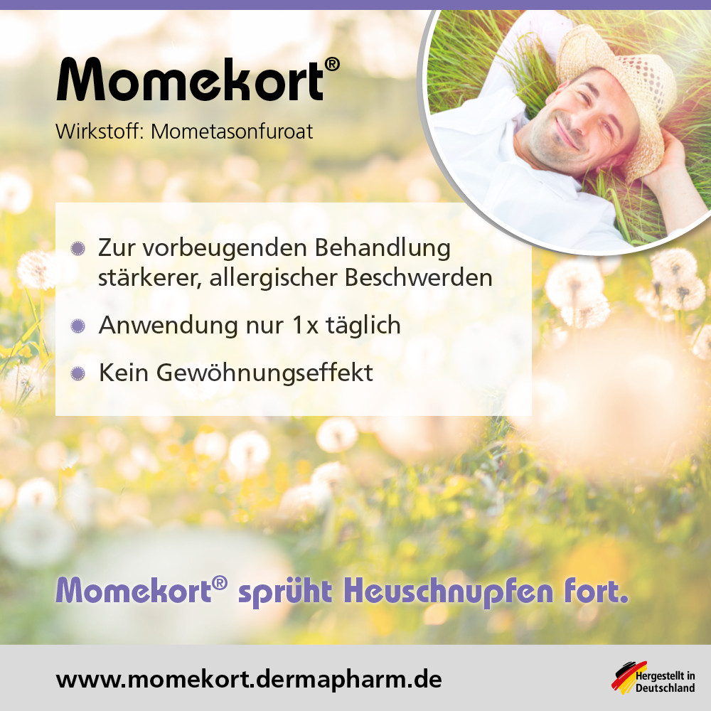 Momekort 50 Mikrogramm 18 g Nasenspray