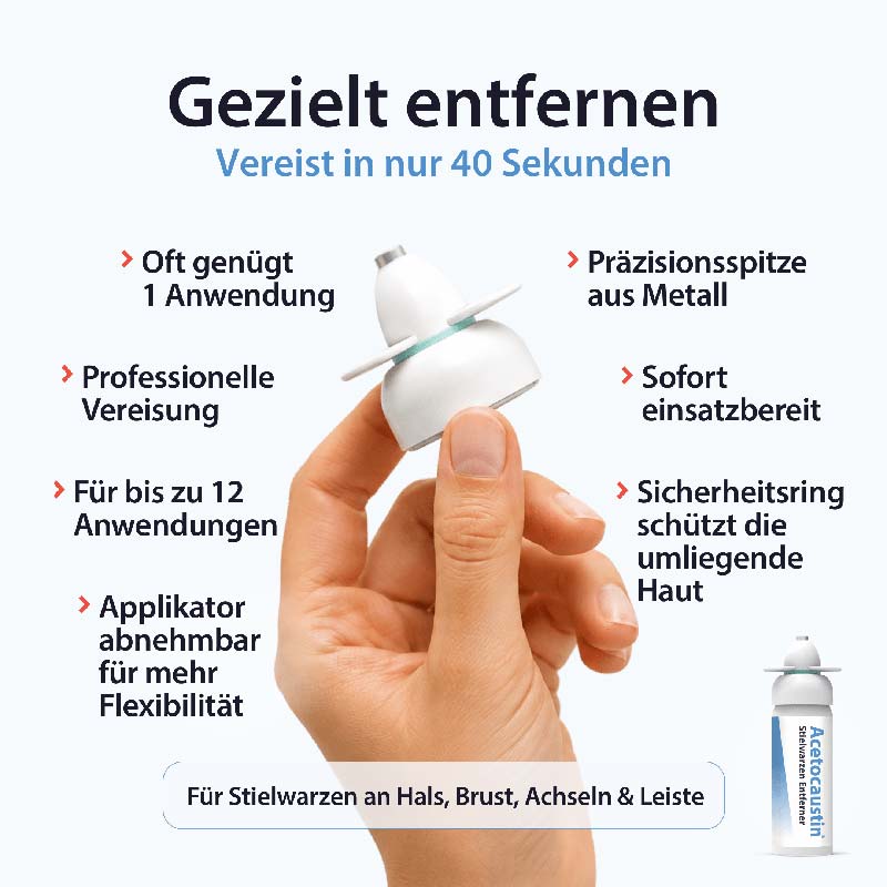 Acetocaustin Stielwarzen Entferner 50 ml Stifte