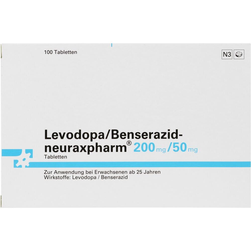 Levodopa/Benserazid-neuraxpharm 200mg/50mg 100 St Tabletten