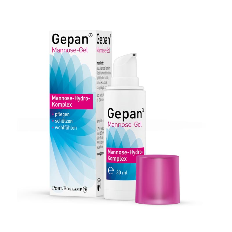 Gepan Mannose-Gel die Intimpflege mit Schutzfaktor 30 ml 30 ml Gel