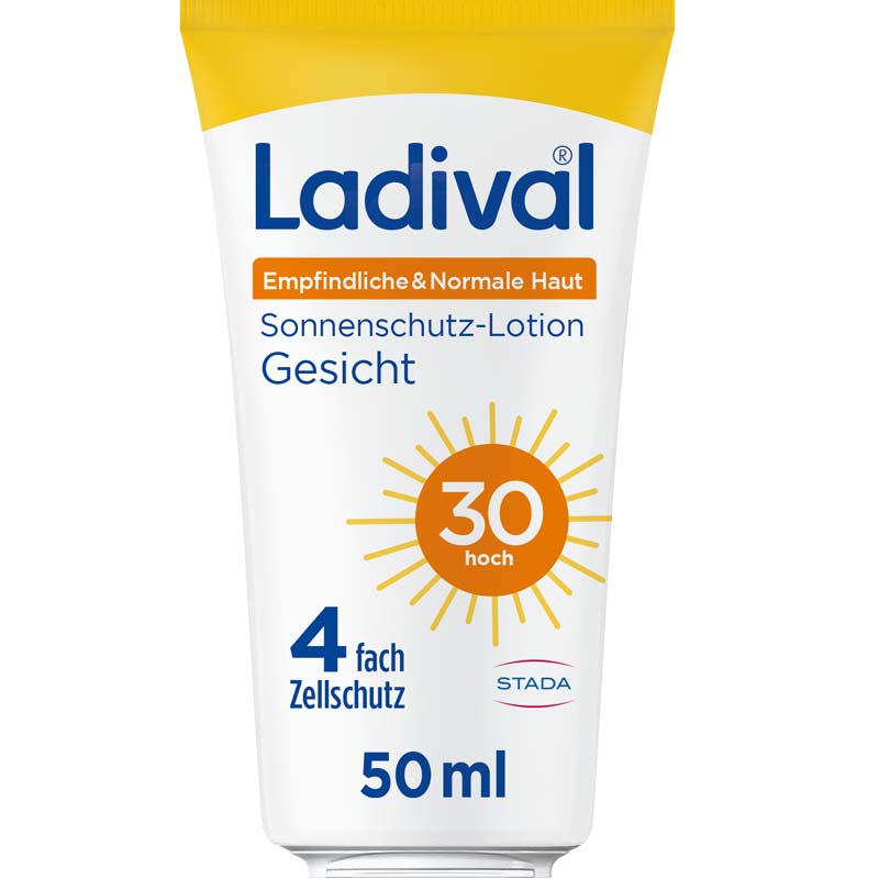 Ladival Empfindliche & Normale Haut Sonnenschutz-Lotion Gesicht LSF 30 50 ml Lotion