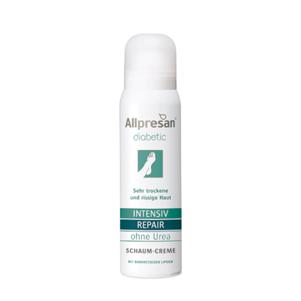 Allpresan diabetic INTENSIV REPAIR ohne Urea SCHAUM-CREME 35 ml Schaum