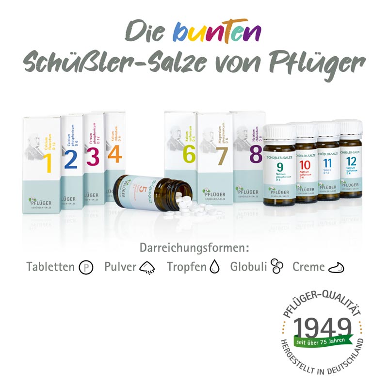 Schüßler-Salz Nr. 5 Kalium phosphoricum D4 75 g Creme