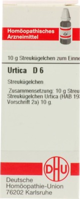 URTICA D 6 Globuli 10 g Globuli