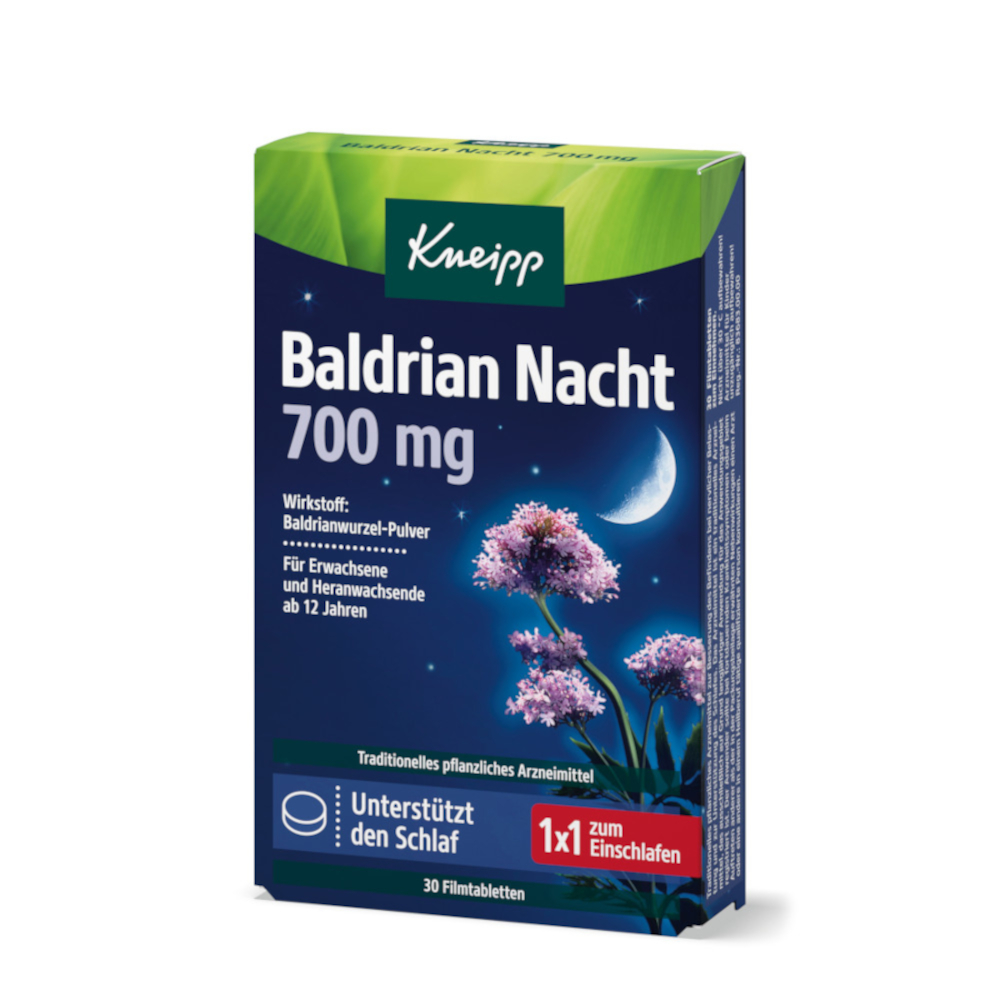 Kneipp Baldrian Nacht Doppelpack 2X30 St Filmtabletten