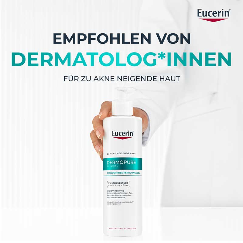 Eucerin DERMOPURE CLINICAL ERNEUERNDES REINIGUNGSGEL 400 ml Gel