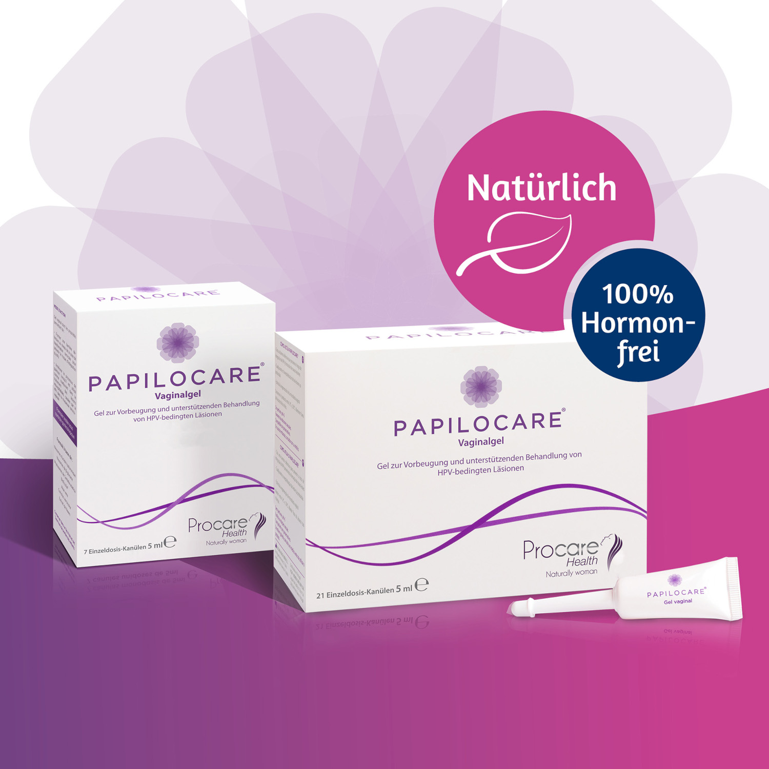 PAPILOCARÉ 21X5 ml Vaginalgel