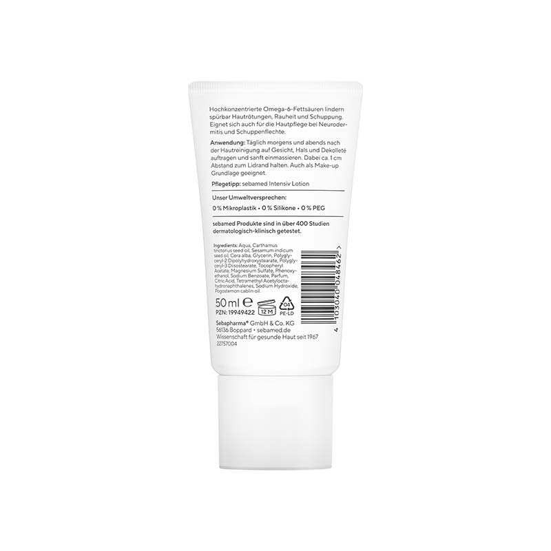 sebamed Omega 12% INTENSIV GESICHTSCREME 50 ml Creme