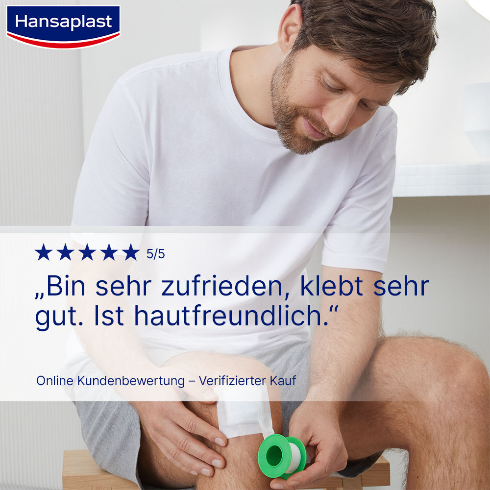 Hansaplast Sensitive 5m x 2,5cm 1 St Pflaster