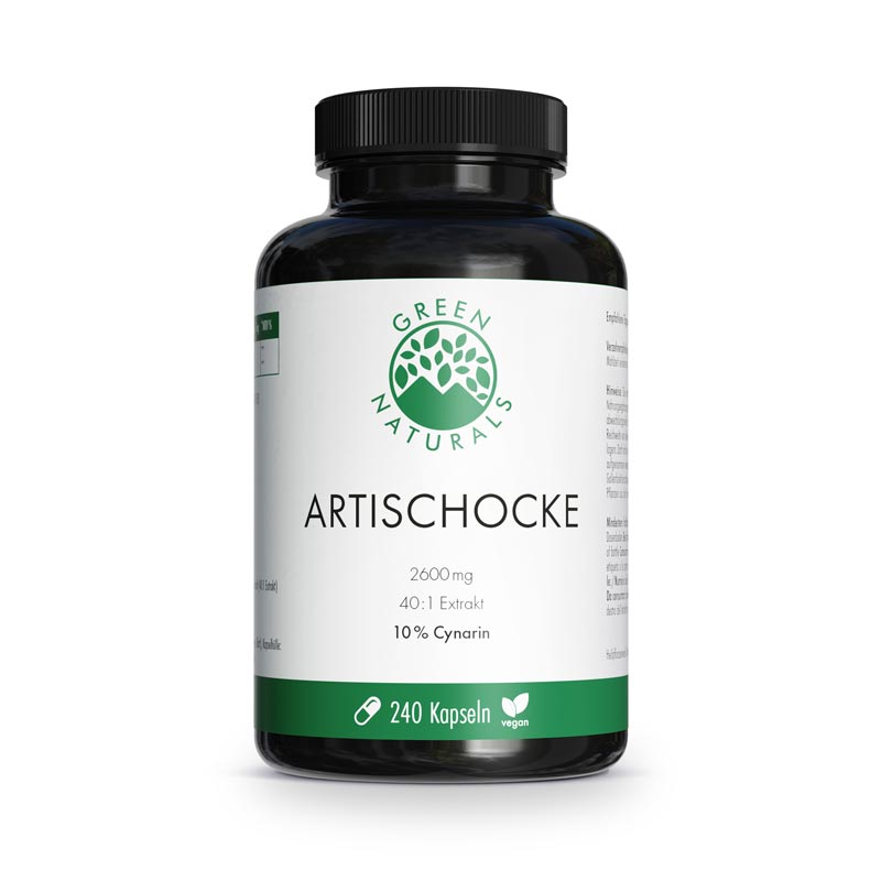 GREEN NATURALS ARTISCHOCKE 240 St Kapseln