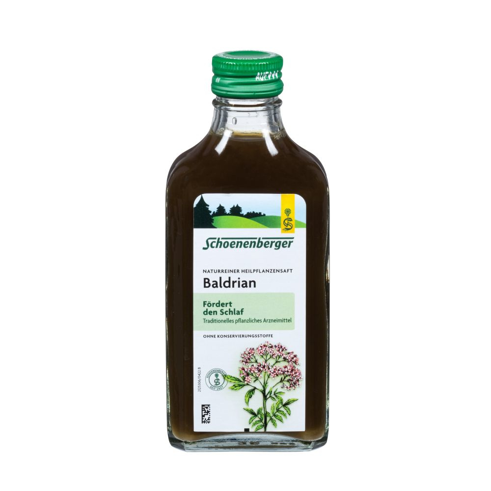 Schoenenberger Naturreiner Heilpflanzensaft Baldrian 200 ml Saft