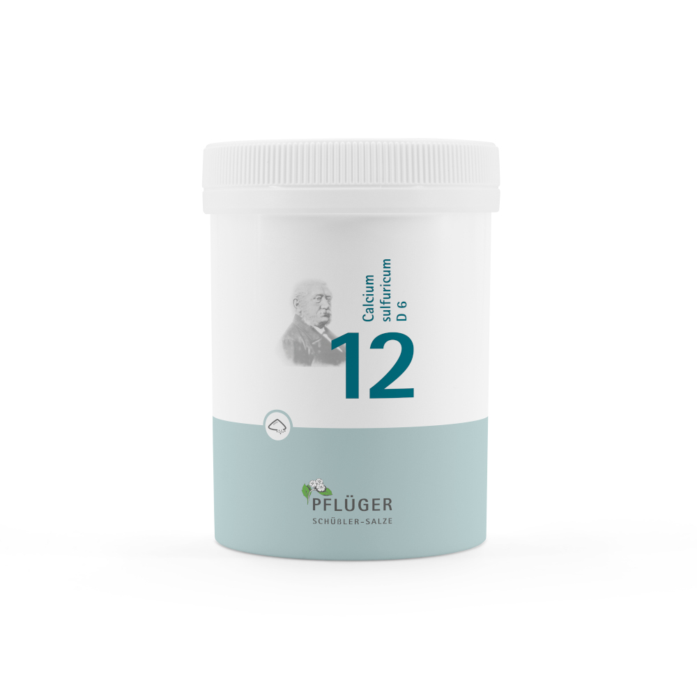 Schüßler-Salz Nr. 12 Calcium sulfuricum D6 250 g Pulver