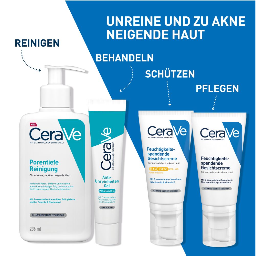 CeraVe Porentiefe Reinigung 236 ml Gel
