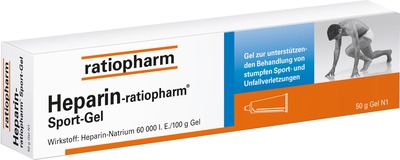 Heparin-ratiopharm Sport 50 g Gel