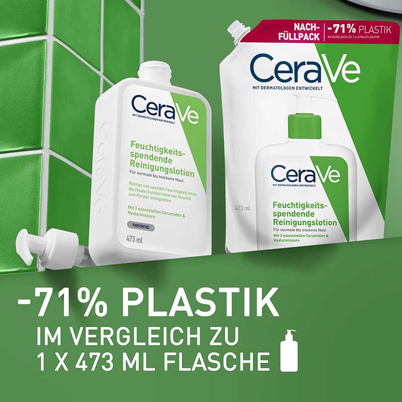 CeraVe Feuchtigkeitsspendende Reinigungslotion NF 473 ml Lotion