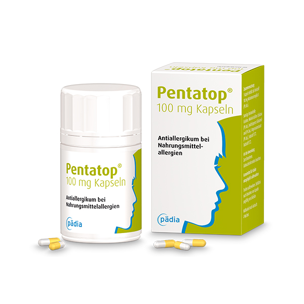 Pentatop 100mg Kapseln 50 St Hartkapseln