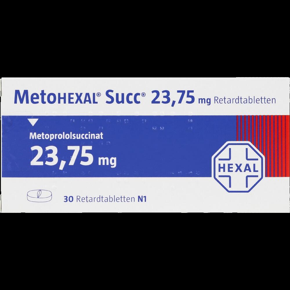 MetoHEXAL Succ 23,75mg 30 St Retard-Tabletten